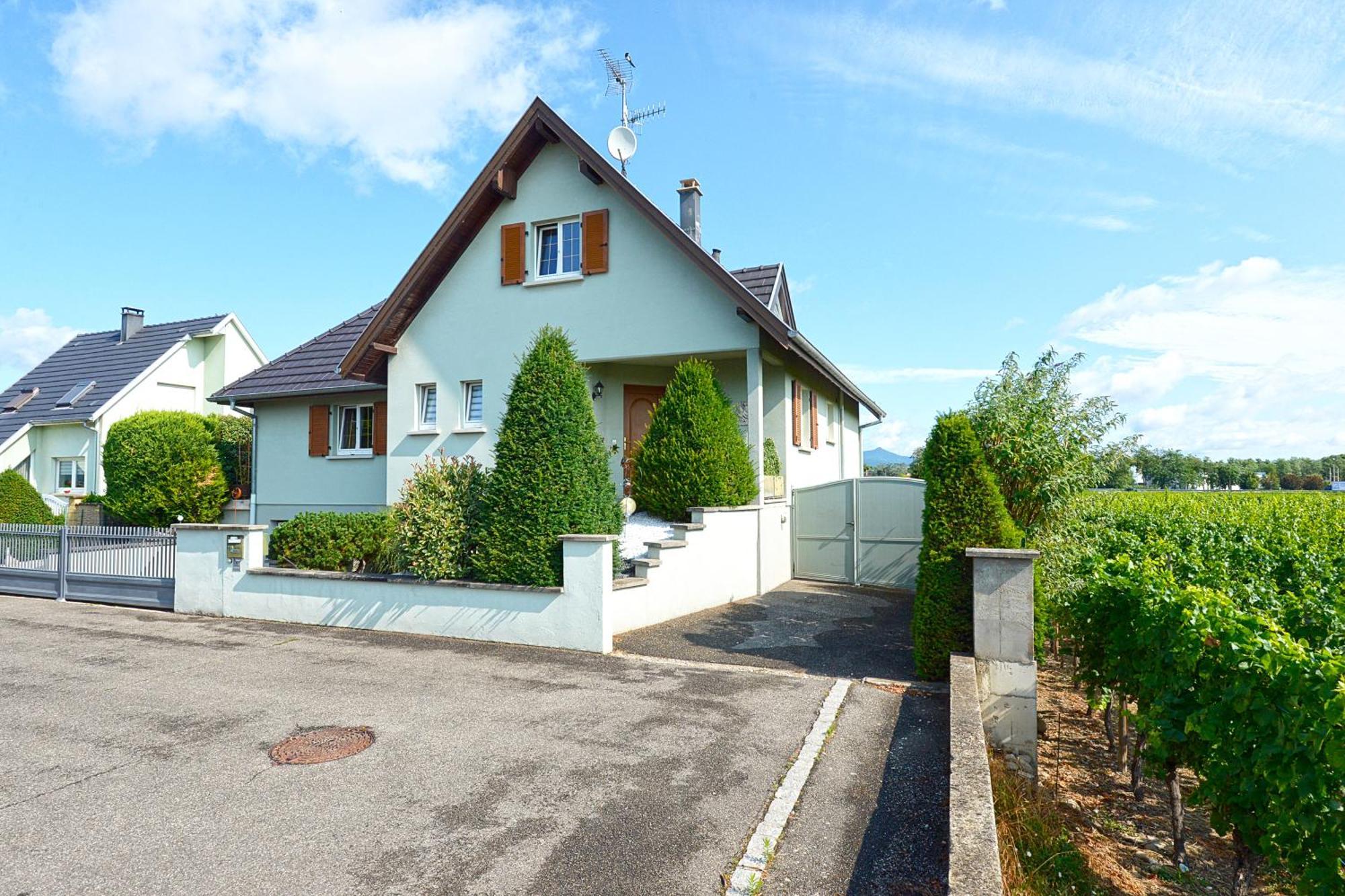 Aux Pieds Des Vignes Bed and Breakfast Ingersheim Eksteriør billede